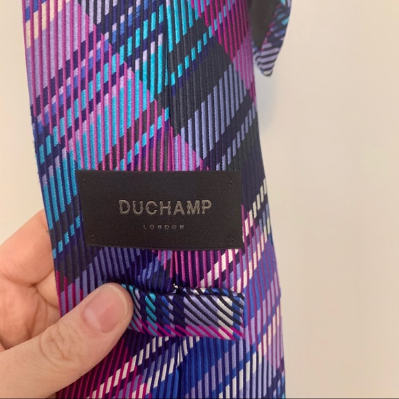 Plaid Duchamp London Tie - Picture 3 of 3